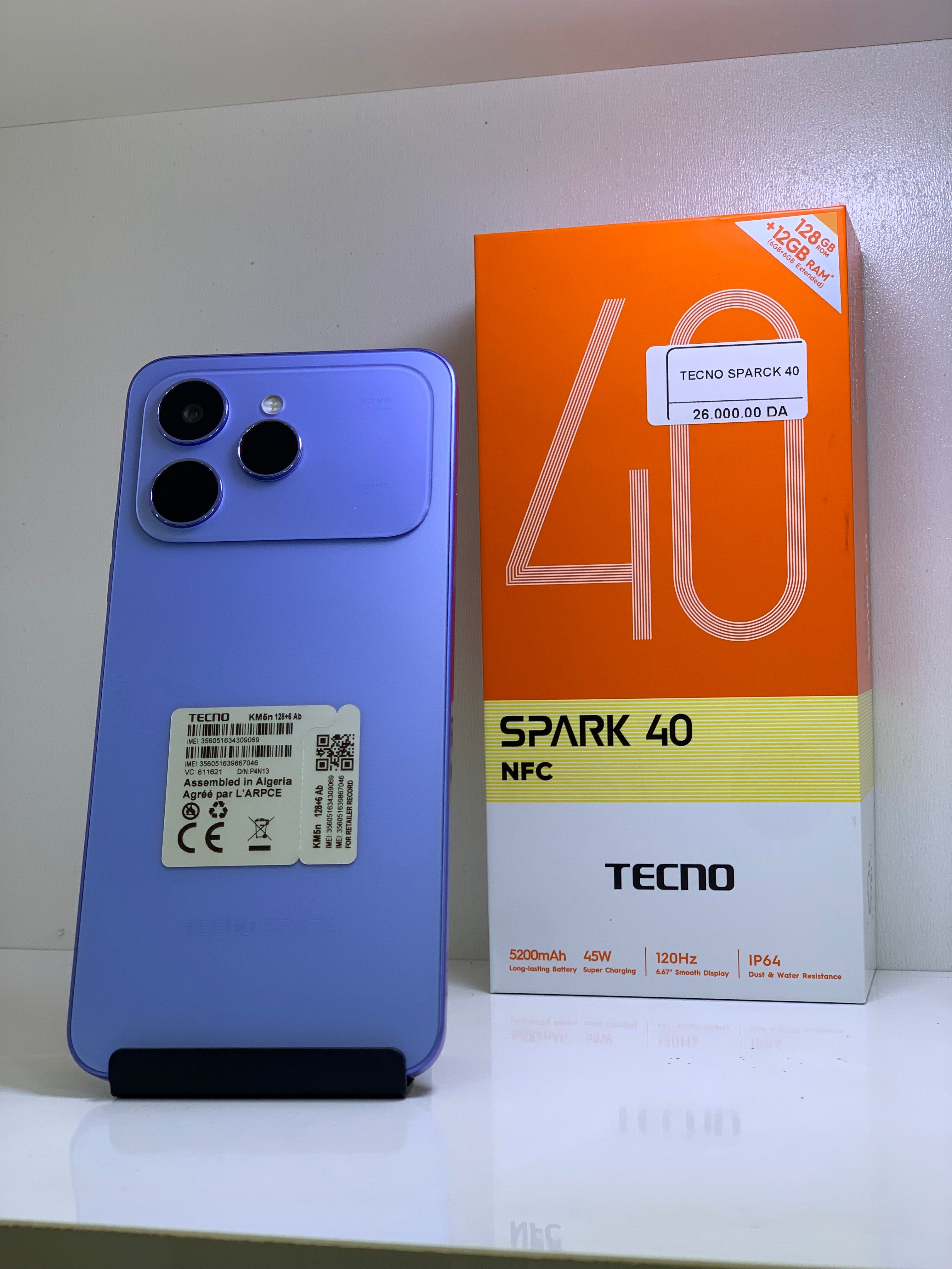 Tecno spark 40