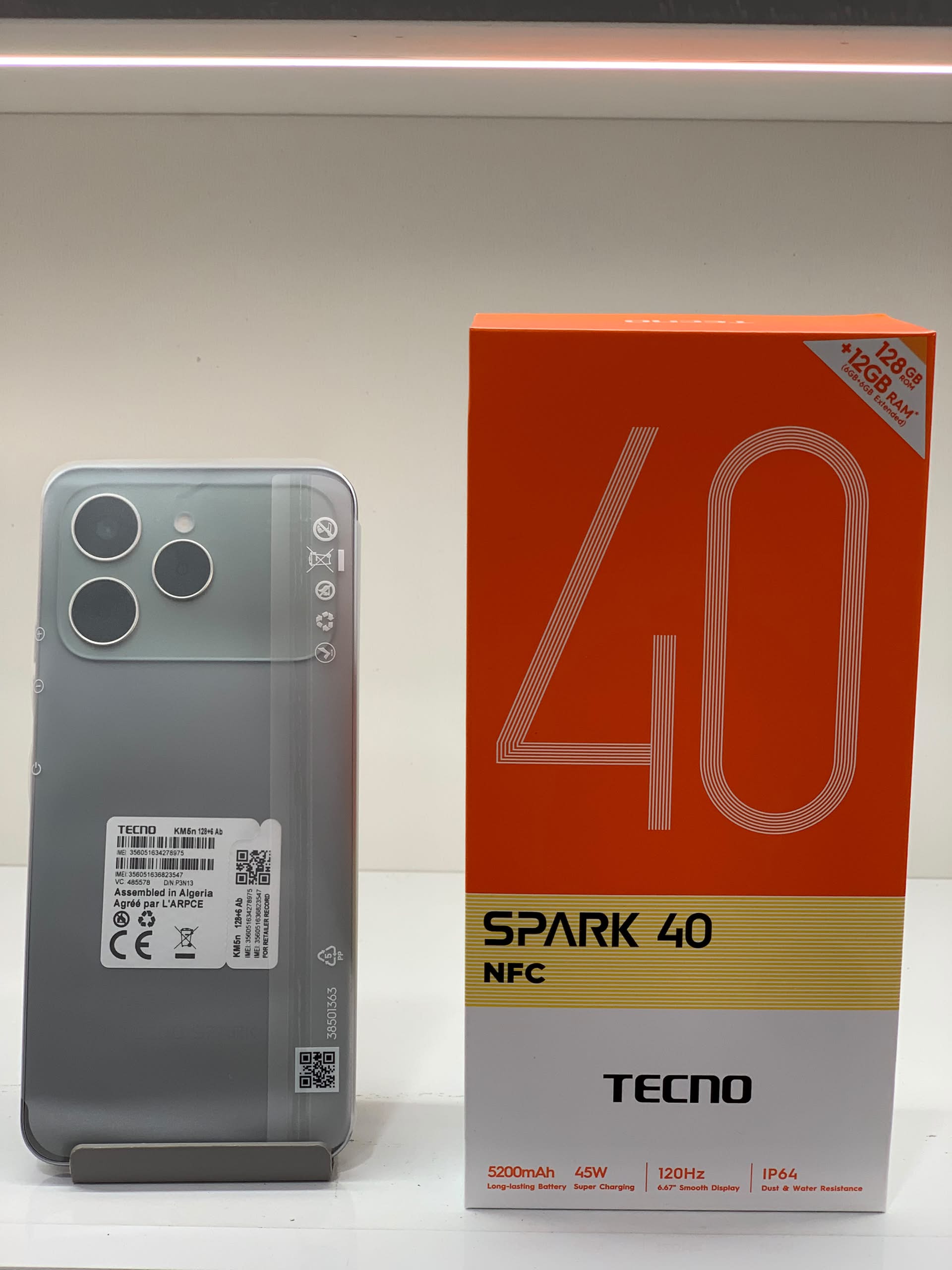 Tecno spark 40 nfc