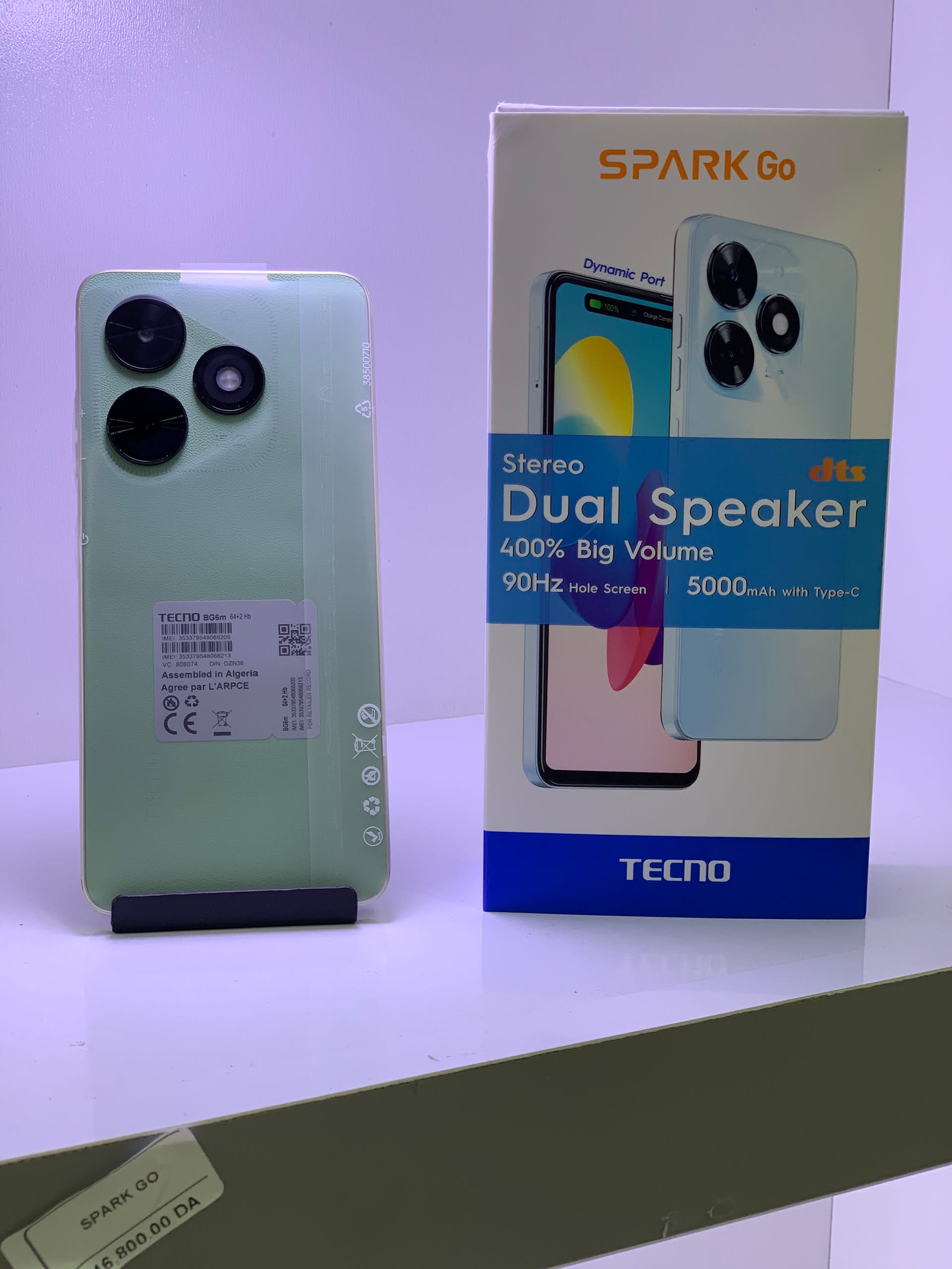 Tecno spark Go