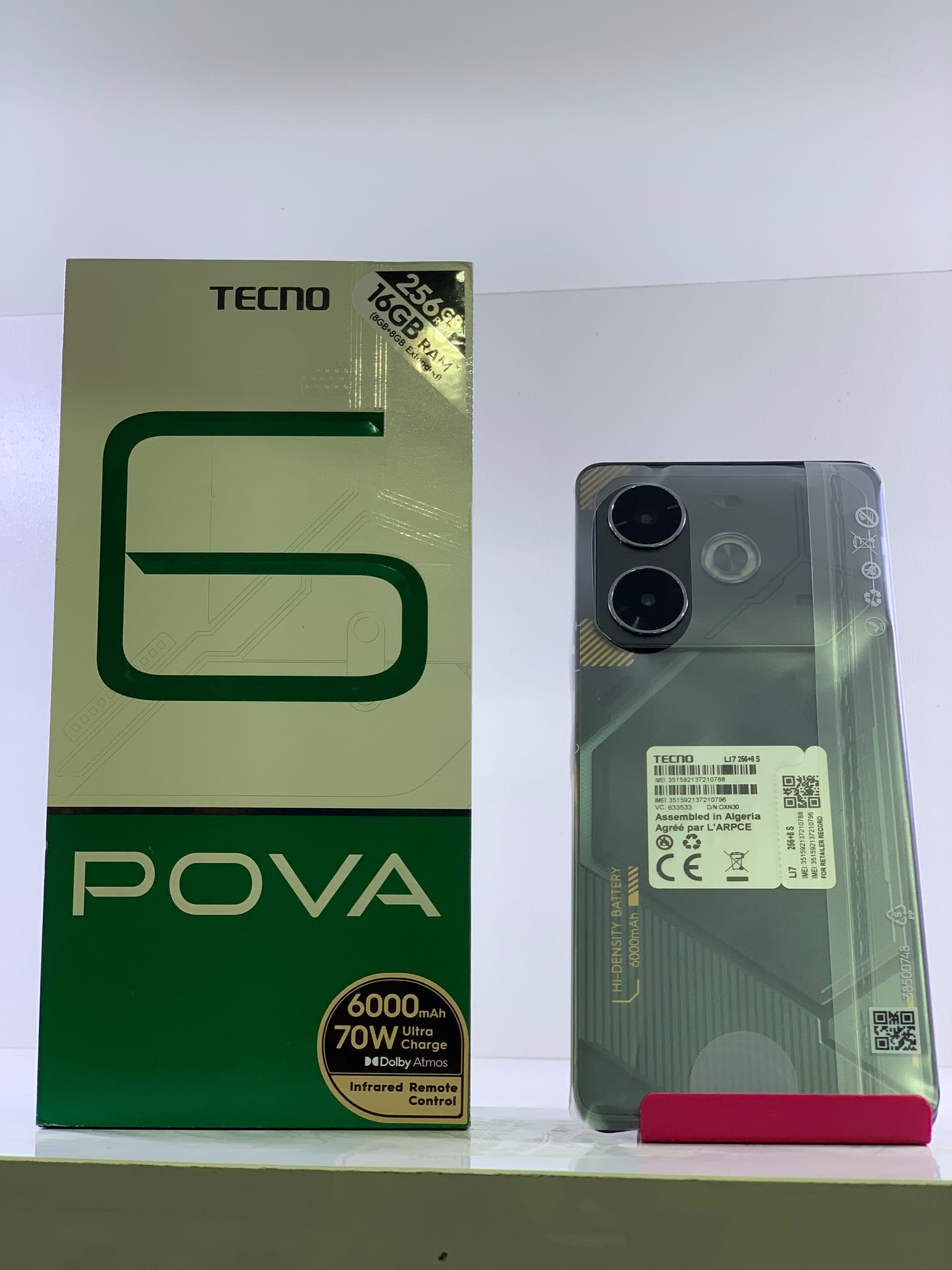Tecno pova 6