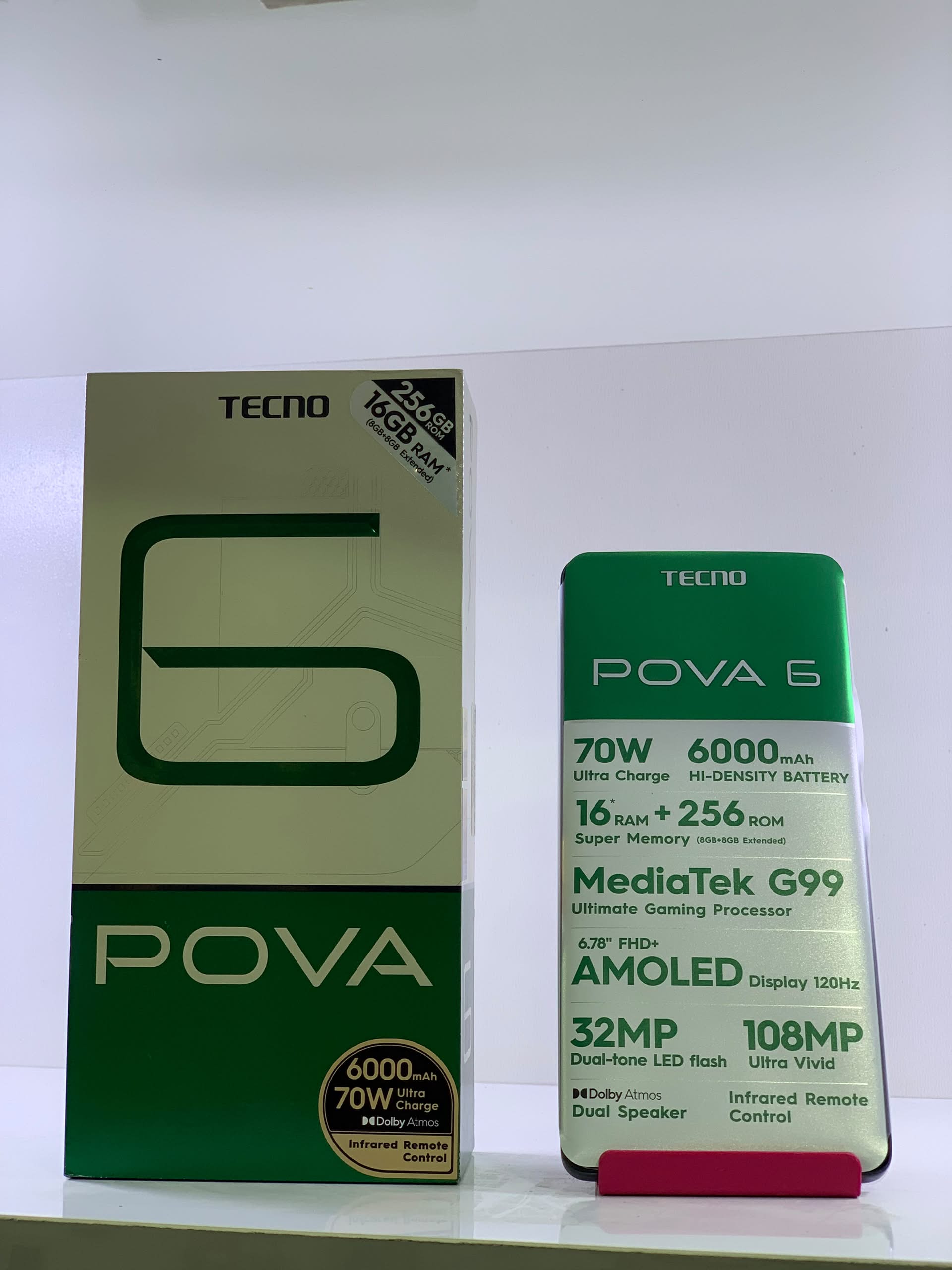 Tecno pova 6